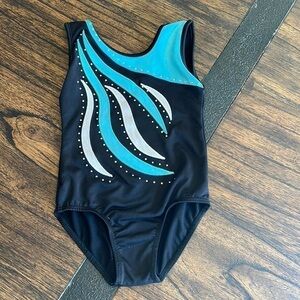 Girls Kids  Gymnastics Performance Clothing Dance leotard size 4a